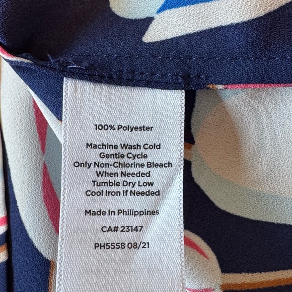 Talbots Tulip Blouse - Picture 4 of 5